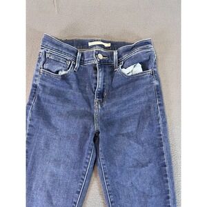 Levi's 720 High Rise‎ Super Skinny Jeans Women's 24X26L Med Wash Stretch Denim